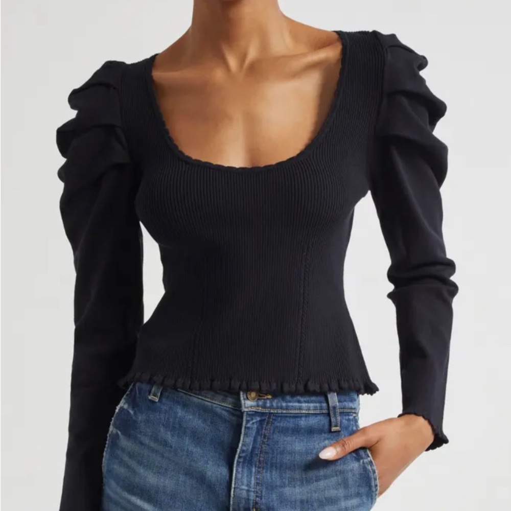 Farm Rio Gathered Top